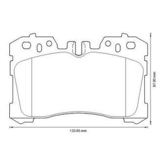 Колодки гальмівні дискові Jurid 572647J