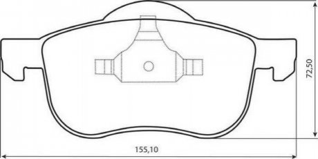 Купить VOLVO Тормозные колодки перед. S60/80/V70/XC70 98- Volvo V70, S80, XC90, XC70, S60 Jurid 573003J (фото1) подбор по VIN коду, цена 1268 грн.