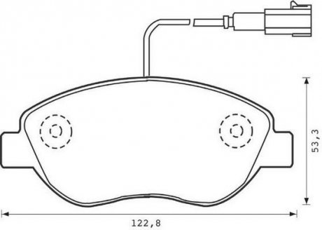 Купити Колодки гальмівні дискові Fiat Doblo, Panda, Punto, Grande Punto, Citroen Nemo, Alfa Romeo Mito, Peugeot Bipper, Lancia Musa, Fiat 500 Jurid 573074J (фото1) підбір по VIN коду, ціна 1249 грн.