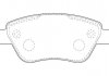 Купить FIAT Тормозная колодка передн.Doblo 1.3JTD 1.9JTD 1.4i 05- Fiat Doblo, Lancia Musa Jurid 573170J (фото1) подбор по VIN коду, цена 1114 грн.