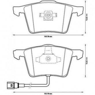 Купити VW Гальмівні колодки передні.Audi A3 06-,Golf V,VI,Eos,Seat Leon 06- Audi A3, Skoda Superb, Volkswagen Passat, Golf, Seat Leon, Volkswagen EOS Jurid 573197J (фото1) підбір по VIN коду, ціна 1762 грн.