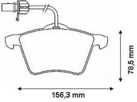 Колодки гальмівні дискові Jurid 573206J