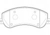 Купить FORD Тормозные колодки передние Transit 06-,VW Amarok 10- Ford Transit, Volkswagen Amarok Jurid 573275D (фото1) подбор по VIN коду, цена 1057 грн.