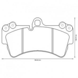 Купить VW Тормозные колодки передн.Touareg,Audi Q7,Porsce Cayenne 2.5-5.0 02- Audi Q7, Porsche Cayenne, Volkswagen Touareg Jurid 573282J (фото1) подбор по VIN коду, цена 2197 грн.