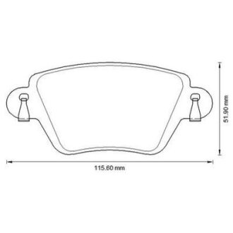Колодки гальмівні дискові Jurid 573320J