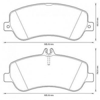 DB Тормозные колодки пер. GLK-Class 08- Jurid 573321J