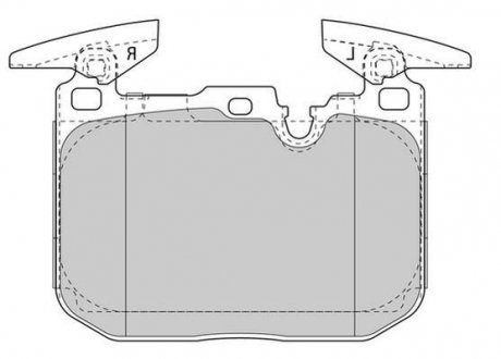 Купить BMW Тормозные колодки 3 F30/F31, 4 F36/F32 BMW F20, F30, F32, F21, F34, F31, F22, F33, F36, i8, F23 Jurid 573355J (фото1) подбор по VIN коду, цена 1975 грн.