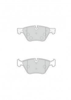 BMW Гальмівні колодки передні.5 F10 518d-528i 11- Jurid 573364J