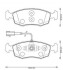 Купить FIAT Тормозн.колодки передн.500,Punto 09- Jurid 573367J (фото1) подбор по VIN коду, цена 1568 грн.