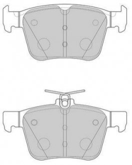 Купити Колодки гальмівні дискові Audi A3, Volkswagen Golf, Seat Leon, Audi TT, Volkswagen Passat, Skoda Superb, Volkswagen Touran, Tiguan, Skoda Kodiaq Jurid 573415J (фото1) підбір по VIN коду, ціна 997 грн.