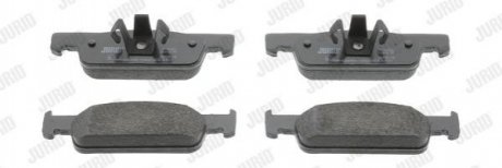 Купить RENAULT Тормозные колодки передние Sandero 12-, Logan 12- Dacia Logan, Renault Clio, Smart Fortwo, Forfour, Renault Logan, Twingo, Sandero Jurid 573422J (фото1) подбор по VIN коду, цена 1036 грн.