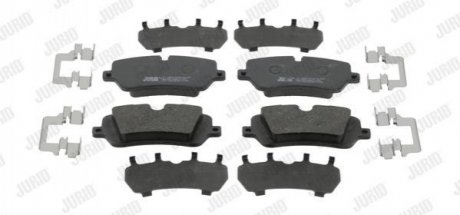 Купить LANDROVER Тормозные колодки задн.Range Rover IV,Sport 12- Land Rover Range Rover, Discovery Jurid 573439J (фото1) подбор по VIN коду, цена 1351 грн.