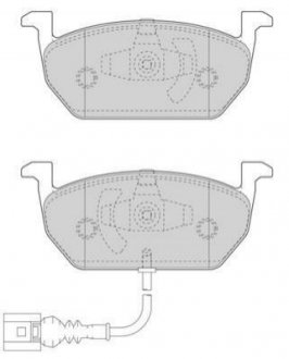 Купить VW Тормозные колодки передн.Audi A3 13-,Seat Leon,Skoda Octavia III,Golf VII 12- Seat Leon, Volkswagen Golf, Audi A3, Skoda Octavia Jurid 573606J (фото1) подбор по VIN коду, цена 1272 грн.