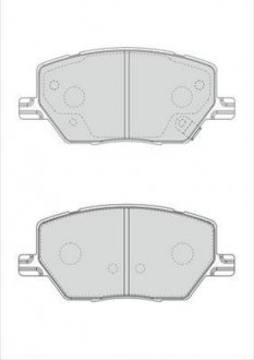 Купить Колодки тормозные дисковые Jeep Compass Jurid 573610J (фото1) подбор по VIN коду, цена 2321 грн.