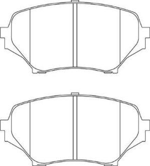 Колодки гальмівні дискові Jurid 573639J