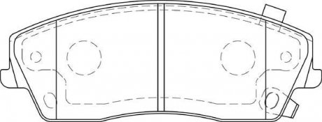 Купить CHRYSLER Торм. колодки передн. 300C (LX) 3.0 CRD 11-, 300C 3.5 04-12, DODGE CHALLENGER 3.6 11- Lancia Thema, Chrysler 300C Jurid 573643J (фото1) подбор по VIN коду, цена 1840 грн.