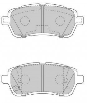 MAZDA Гальмівні колодки передні.Mazda 2,Suzuki Swift III, IV,Daihatsu Materia Jurid 573648J