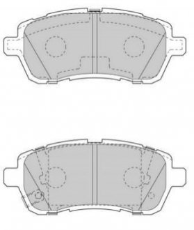 Купити MAZDA Гальмівні колодки передні.Mazda 2,Suzuki Swift III, IV,Daihatsu Materia Suzuki Swift, Daihatsu Sirion Jurid 573648J (фото1) підбір по VIN коду, ціна 1151 грн.