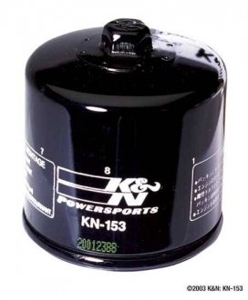 Фільтр оливи K&N kn153