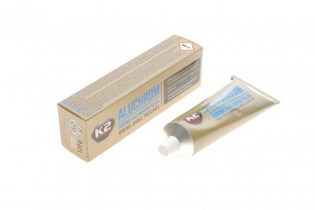 Паста для полировки хромированных изделий / PERFECT ALUCHROM 120G K2 k0031