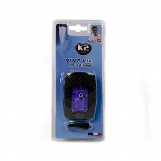 Автомобильный ароматизатор (освежитель) воздуха для мужчин"/ VINCI VIVA MEN K2 v121