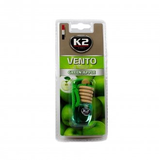 Автомобильный ароматизатор (освежитель) воздуха "зеленое яблоко", блистер / VINCI VENTO GREEN APPLE 8ML K2 v451