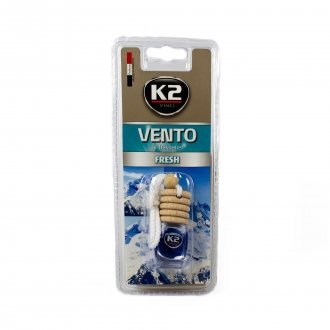 Автомобильный ароматизатор (освежитель) воздух "фреш", блистер / VINCI VENTO FRESH 8ML K2 v453
