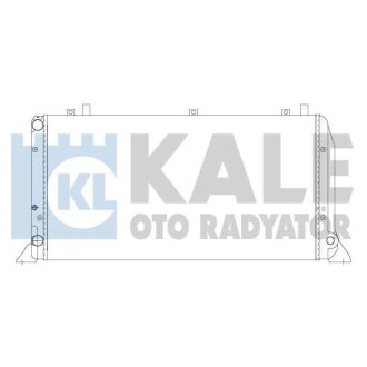 KALE VW Радіатор охолодження Audi 80 1.6/2.0 86-95 KALE OTO RADYATOR 367400