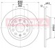 Купить Тормозные диски Audi A3, Volkswagen Touran, Golf, Passat, Jetta, Skoda Octavia, Volkswagen Tiguan, Scirocco, Skoda Superb, Yeti, Volkswagen Sharan KAMOKA 1031005 (фото1) подбор по VIN коду, цена 1205 грн.