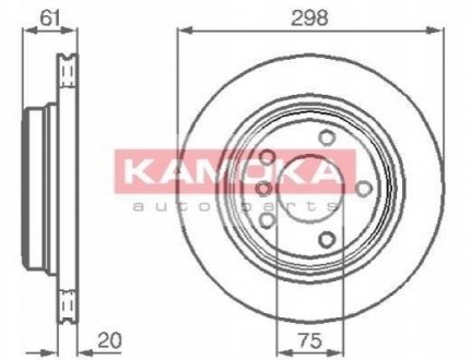 Тормозные диски KAMOKA 1031672