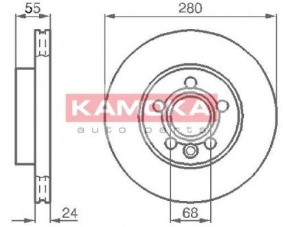 Тормозные диски KAMOKA 1032020