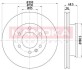 Купить Тормозные диски Volkswagen Crafter, Mercedes W906 KAMOKA 1032092 (фото1) подбор по VIN коду, цена 1851 грн.