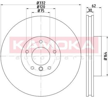 Тормозные диски KAMOKA 103301