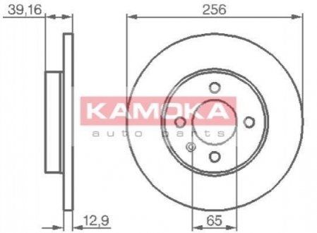 Гальмівні диски KAMOKA 103410