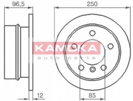 Гальмівні диски KAMOKA 103454