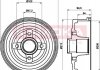 Купити Гальмівні барабани Opel Corsa KAMOKA 104033 (фото1) підбір по VIN коду, ціна 1487 грн.
