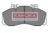 Купить Гальмiвнi колодки дисковi KAMOKA jq1011002 (фото1) подбор по VIN коду, цена 1672 грн.