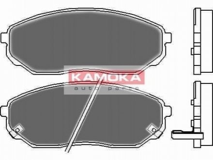 Купить Тормозные колодки дисковые KIA Sorento KAMOKA jq101115 (фото1) подбор по VIN коду, цена 915 грн.