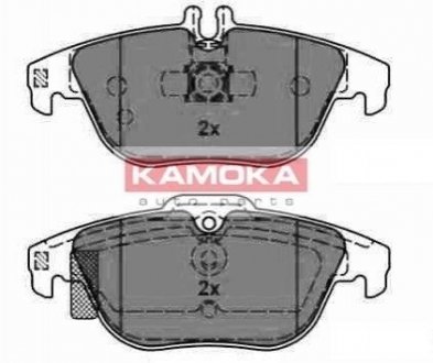 Купить Тормозные колодки дисковые Mercedes S204, W204, C204, C124, C207, C238, A124, A207, A238, GLK-Class KAMOKA jq101117 (фото1) подбор по VIN коду, цена 742 грн.