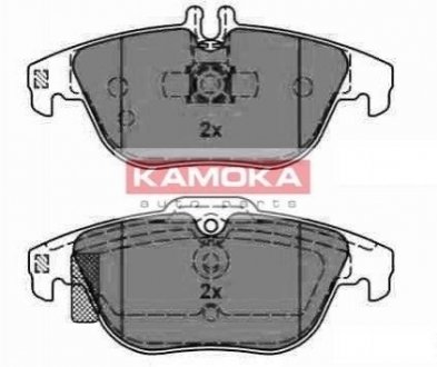 Купити ГАЛЬМІВНІ КОЛОДКИ ДИСКОВІ Mercedes S204, W204, C204, C124, C207, C238, A124, A207, A238, GLK-Class KAMOKA jq101117 (фото1) підбір по VIN коду, ціна 742 грн.