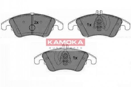 Тормозные колодки дисковые KAMOKA jq101119