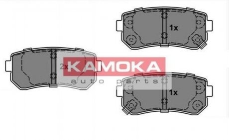 Тормозные колодки дисковые KAMOKA jq101146