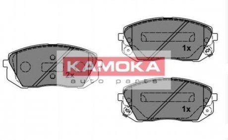 Тормозные колодки дисковые KAMOKA jq101149