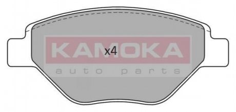 Тормозные колодки дисковые KAMOKA jq101153