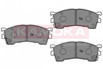 Тормозные колодки дисковые KAMOKA jq1011900