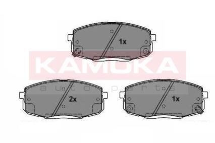 Тормозные колодки дисковые KAMOKA jq101202