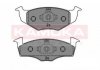 Купити ГАЛЬМІВНІ КОЛОДКИ ДИСКОВІ Volkswagen Golf, Vento, Seat Toledo, Ibiza, Cordoba, Volkswagen Polo KAMOKA jq1012576 (фото1) підбір по VIN коду, ціна 773 грн.