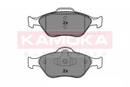 Купити ГАЛЬМІВНІ КОЛОДКИ ДИСКОВІ Ford Fiesta, Fusion, Mazda 2, Ford KA KAMOKA jq1012788 (фото1) підбір по VIN коду, ціна 785 грн.