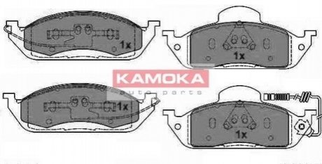 Купити ГАЛЬМІВНІ КОЛОДКИ ДИСКОВІ Mercedes M-Class KAMOKA jq1012800 (фото1) підбір по VIN коду, ціна 1200 грн.