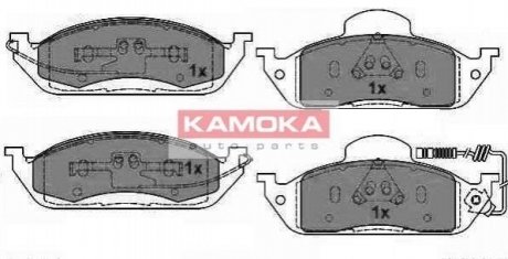 ГАЛЬМІВНІ КОЛОДКИ ДИСКОВІ KAMOKA jq1012800